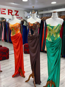 Silk fabric colours