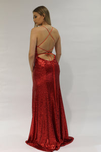 summer dress cross open back