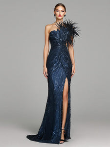 black beaded dress
