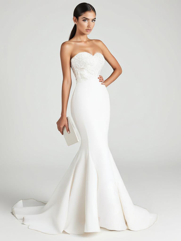 formal white dress 